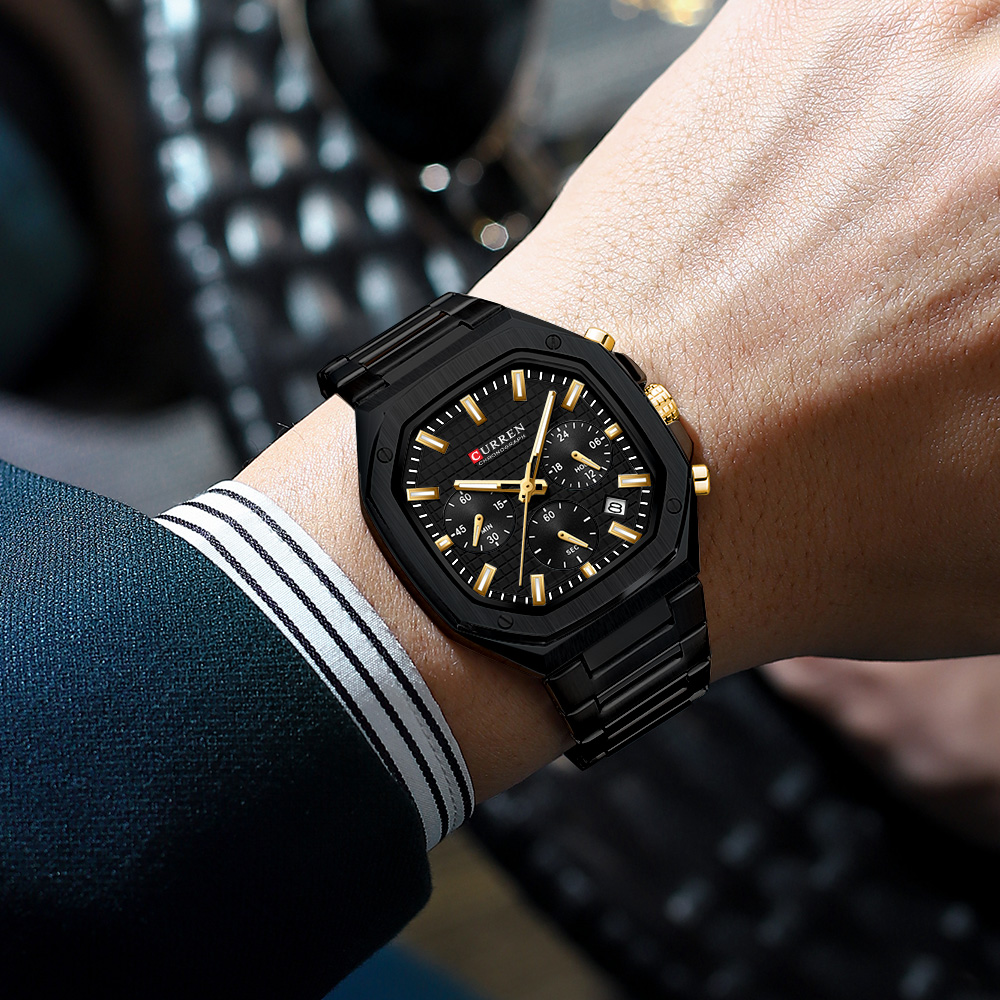 CURREN Casual Versatility Men' - огляд і ціна Patek Philippe Watch Nautilus