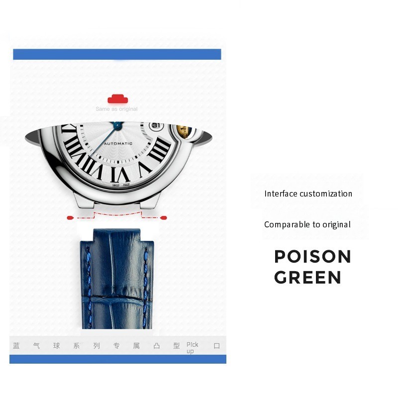 Watch Band for Cartier Bracele - огляд і ціна Cartier Watch Ballon Bleu