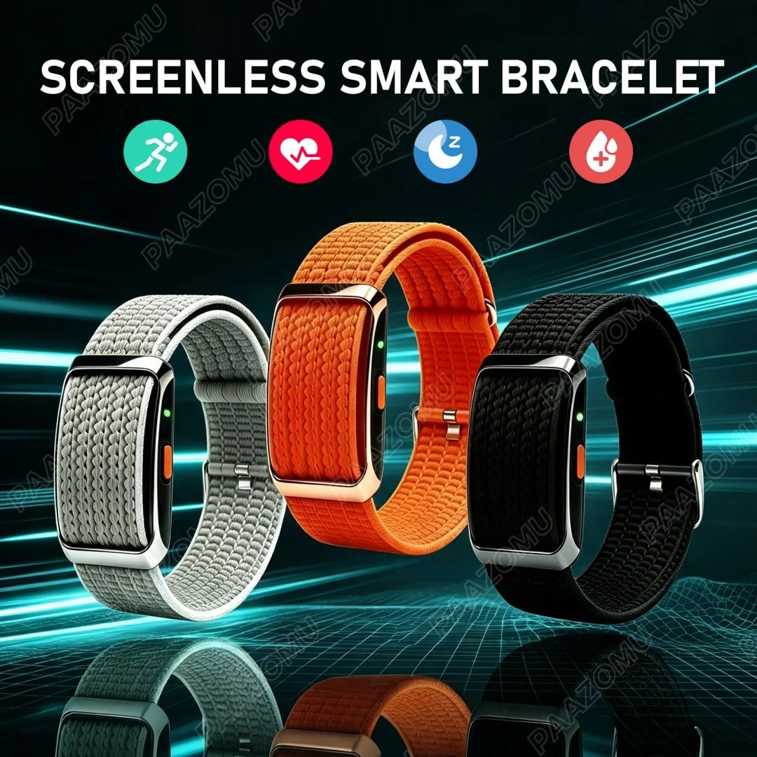 2026 New Screenless Health Fit - огляд і ціна Canvas Strap Watch