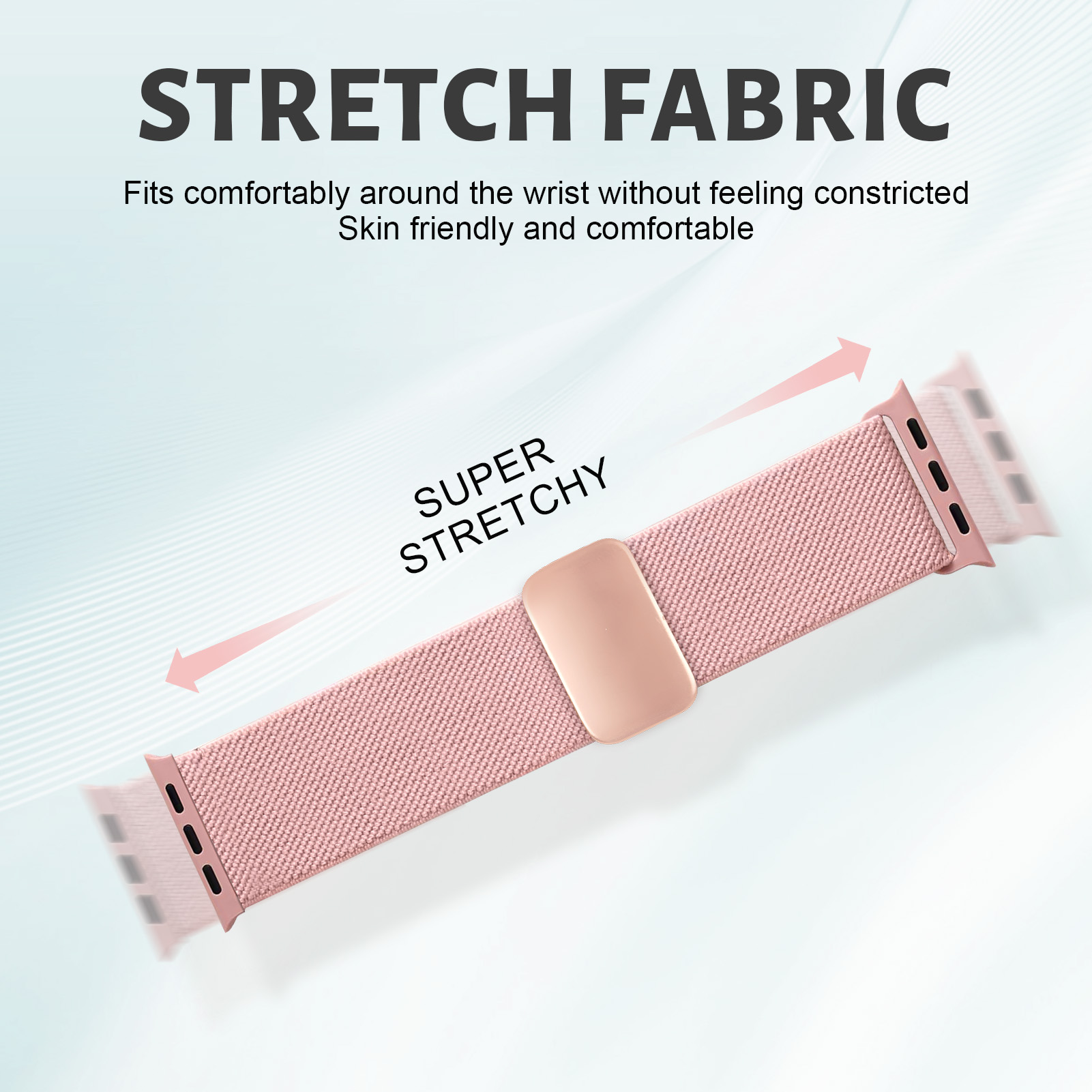 Magnetic Strap For Apple Watch - огляд і ціна Milanese Loop Magnetic