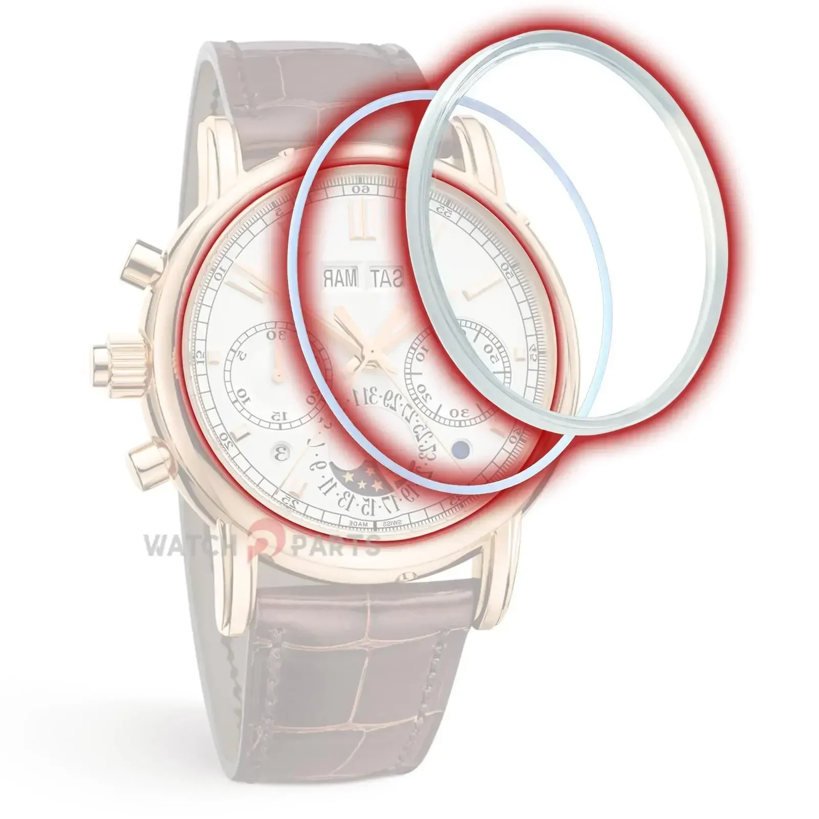 Sapphire Crystal for Patek Phi - огляд і ціна Patek Philippe Watch Calatrava