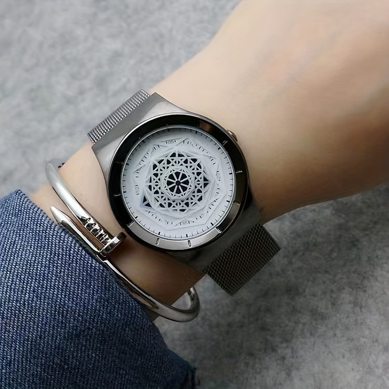 New Concept Creative Pointless - огляд і ціна Canvas Strap Watch